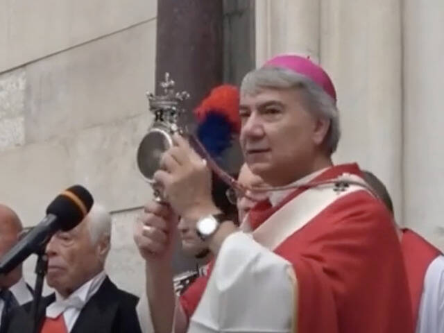 Se repite el milagro de San Genaro 