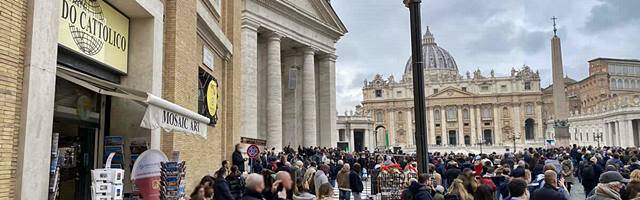 La ubicación privilegiada de Mondo Cattolico: un balcón a la historia de la Iglesia. 