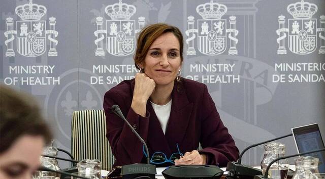 Mónica García, ministra de Sanidad