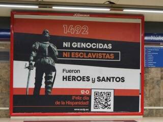 1492: «Ni genocidas ni esclavistas»