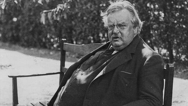 G.K. Chesterton, uno de los escritores católicos imprescindibles del siglo XX.