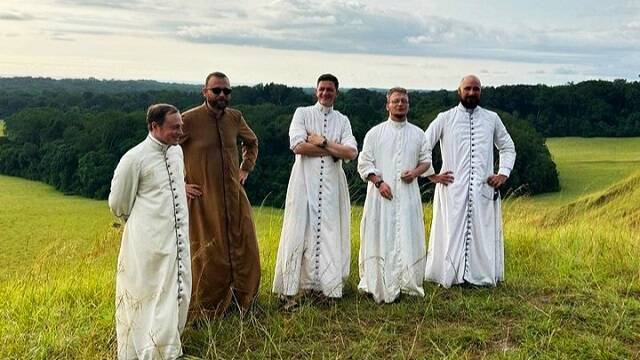 Misioneros en Gabón. 