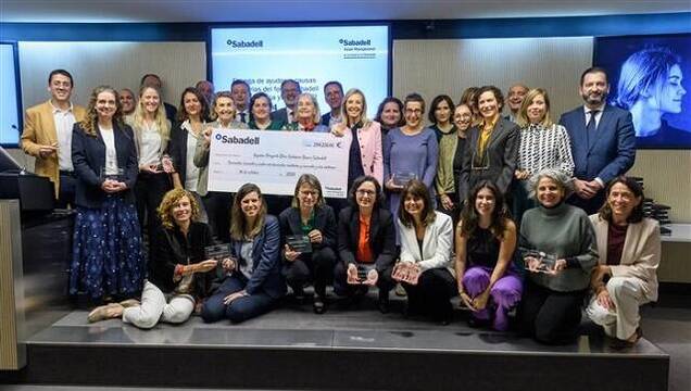 Entrega de las ayudas a proyectos solidarios de Banco Sabadell 2024