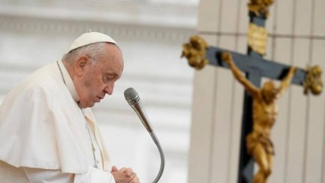 El Papa Francisco animó una vez más a rezar por la paz en Ucrania, Tierra Santa, Myanmar y otros países