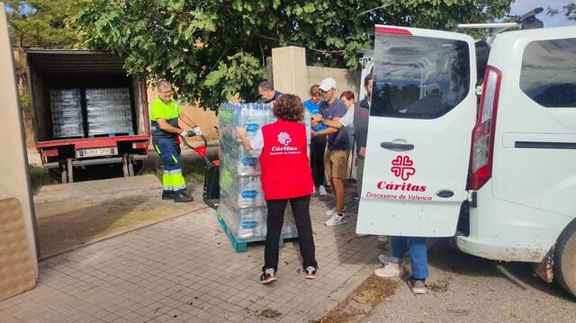 Voluntarios de Cáritas