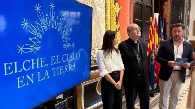 El obispo Munilla y el alcalde Ruz presentaban en septiembre de 2024 el Año Jubilar de Elche