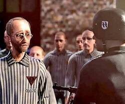 San Maximiliano Kolbe prisionero de los nazis, en la película Max, para todos los públicos