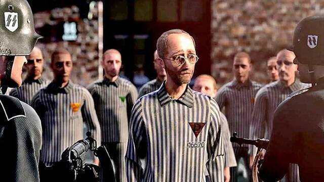 San Maximiliano Kolbe prisionero de los nazis, en la película Max, para todos los públicos