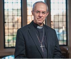 Justin Welby, arzobispo anglicano de Canterbury y Primado anglicano desde 2013 a 2024