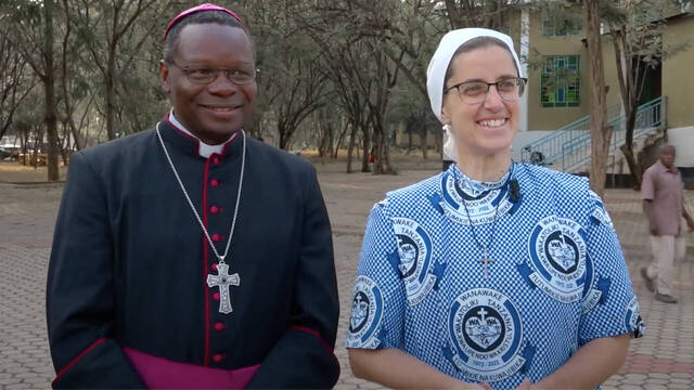 Almudena en Tanzania