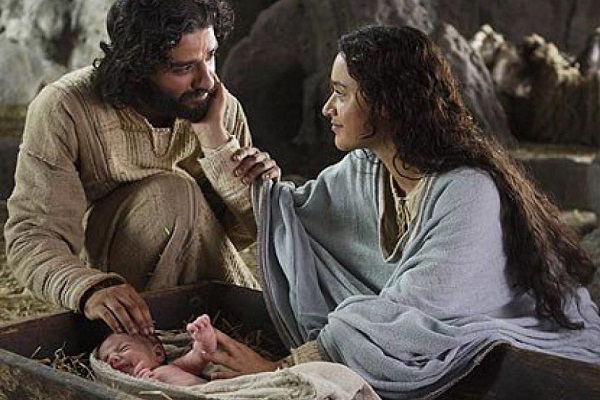 María y José en una escena de 'Natividad'.
